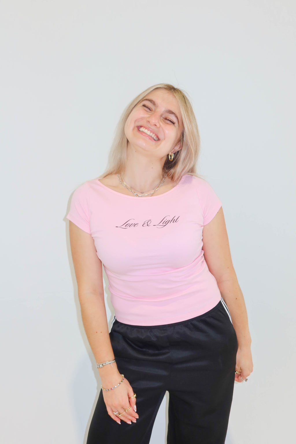 Love & Light Pink Tee