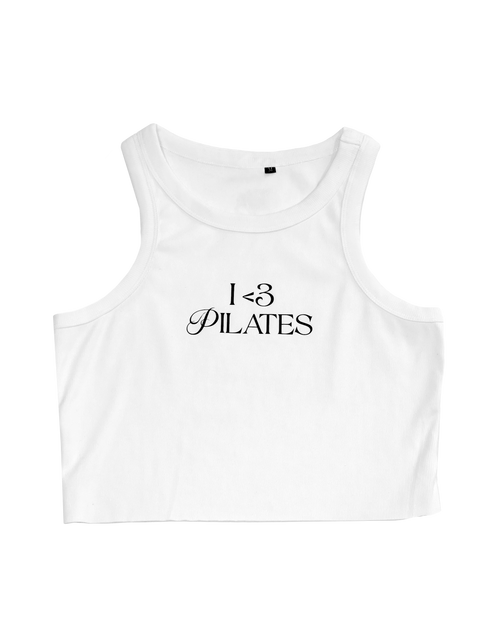 I <3 Pilates Cropped Tank
