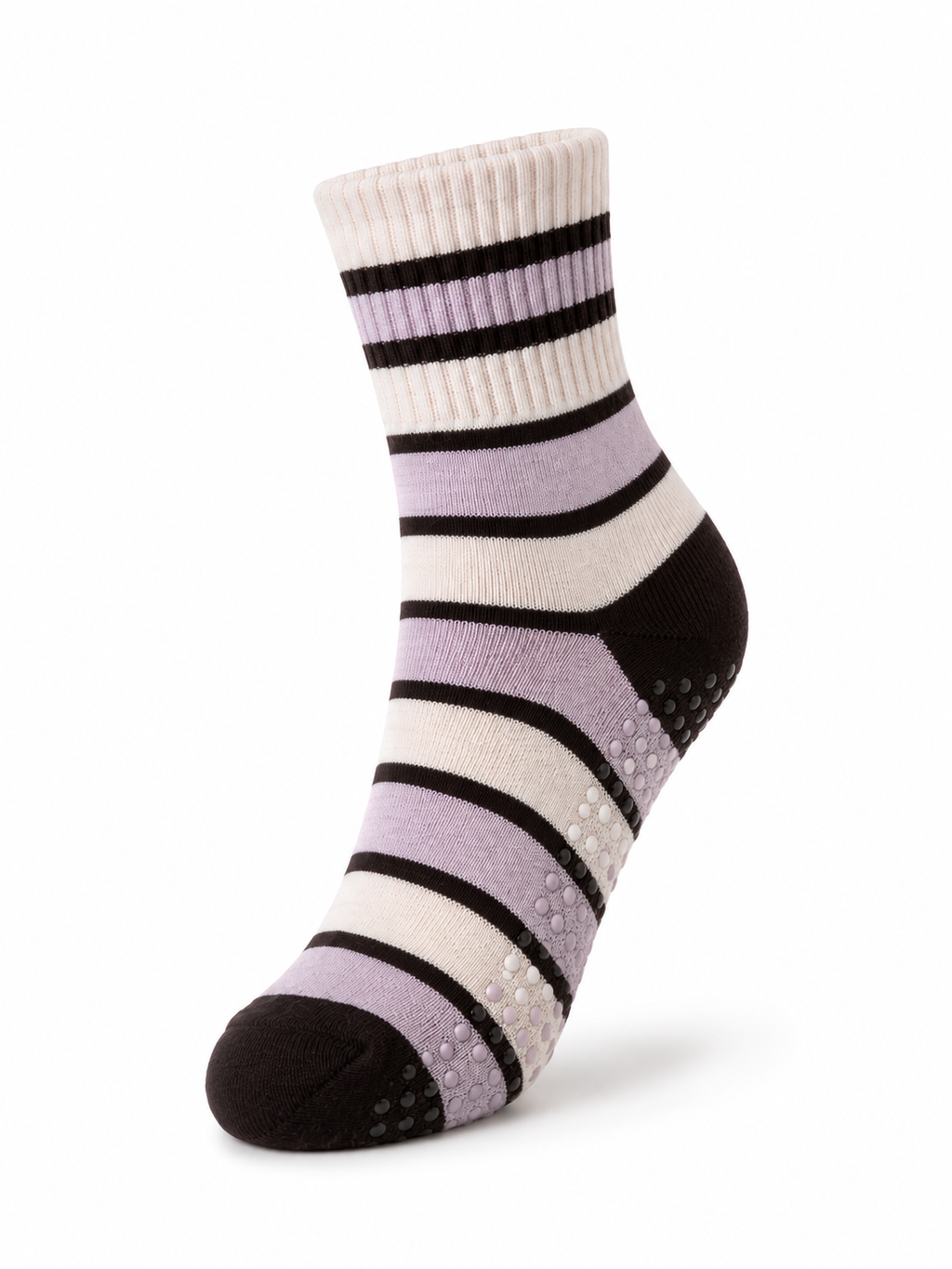 Neutral Stripe Socks