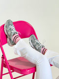 Petal Pink Stripe Socks