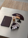 Neutral Stripe Socks