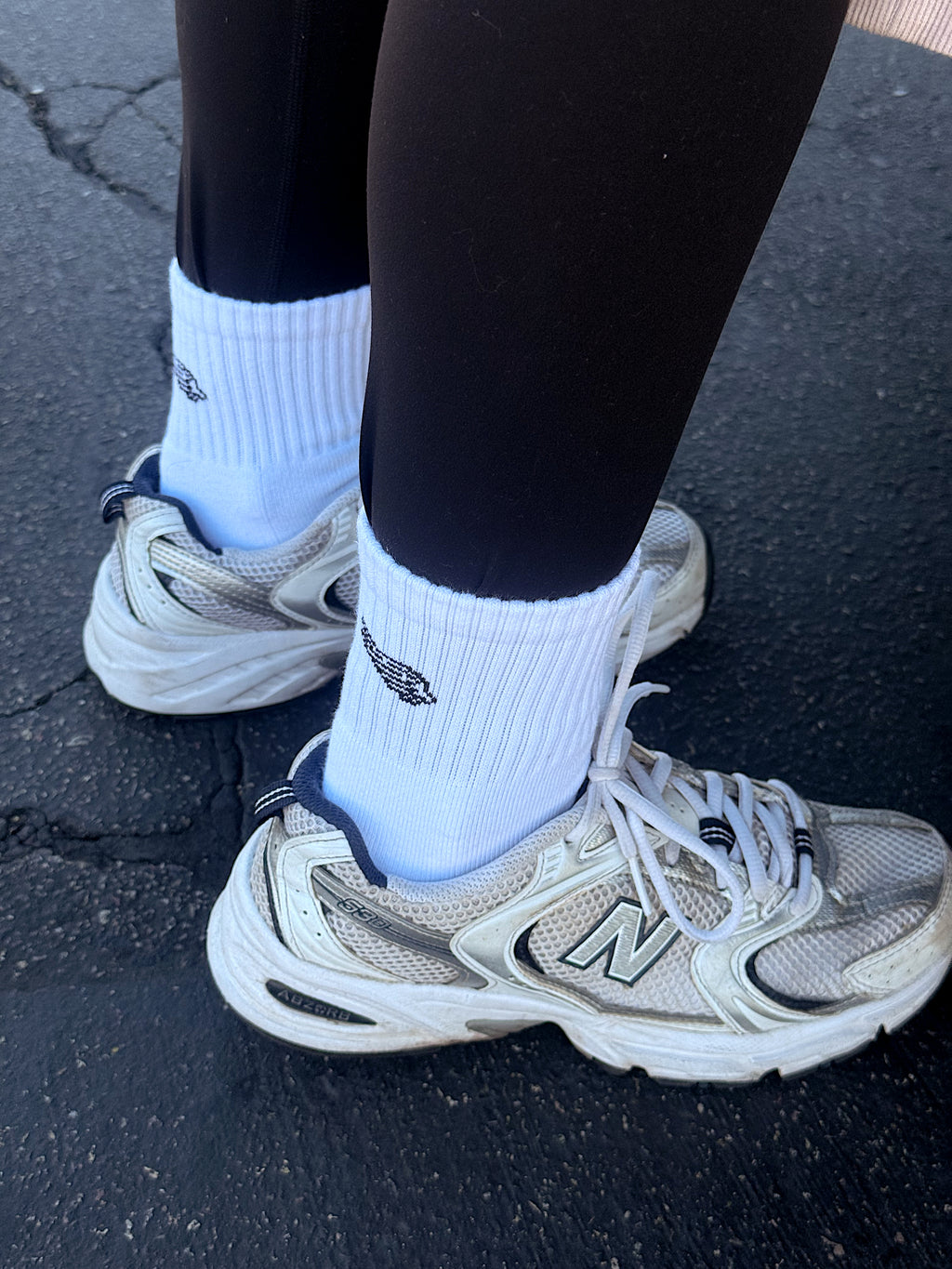 Angel Pilates Grip Sock
