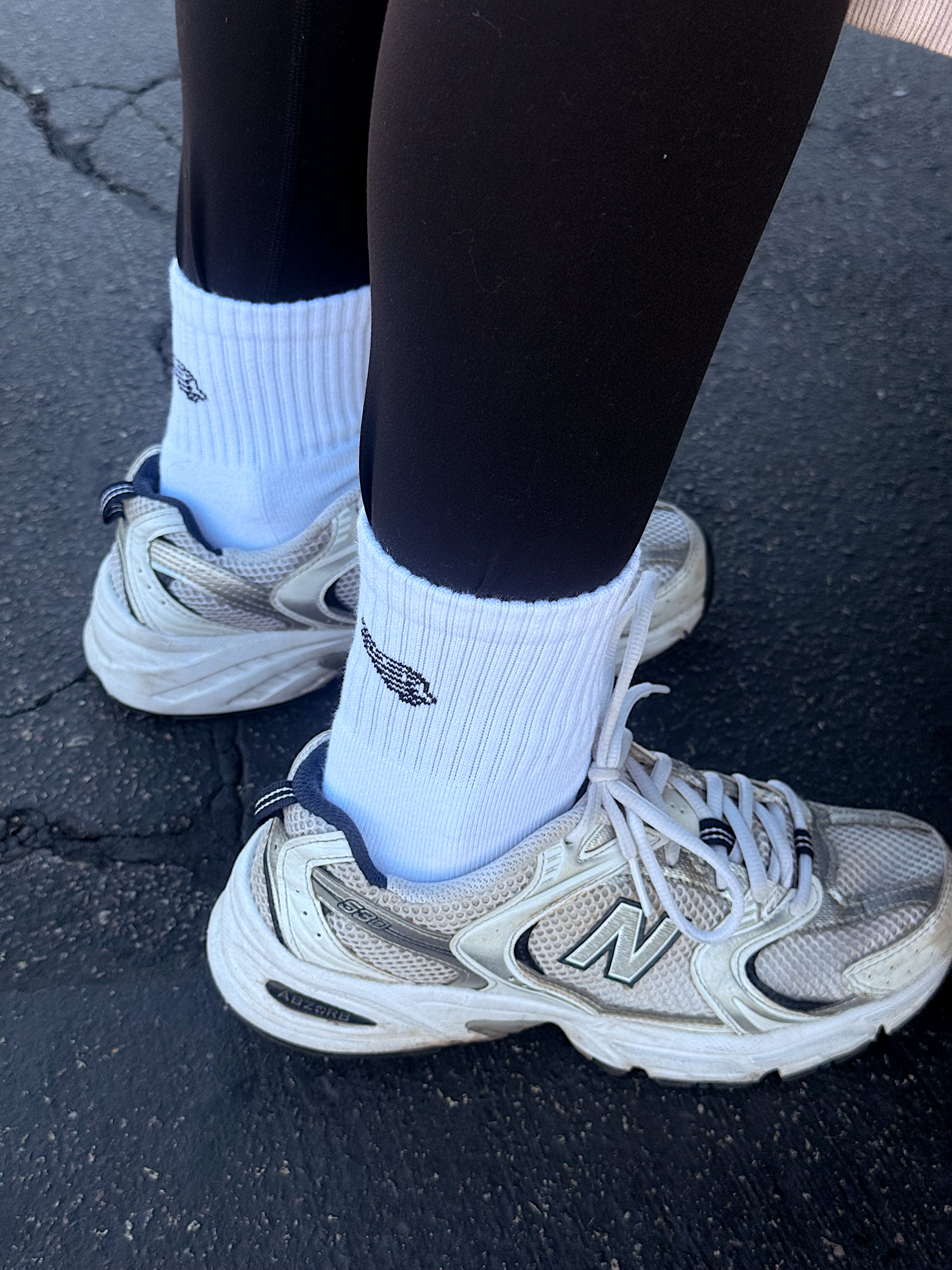 Angel Pilates Grip Sock