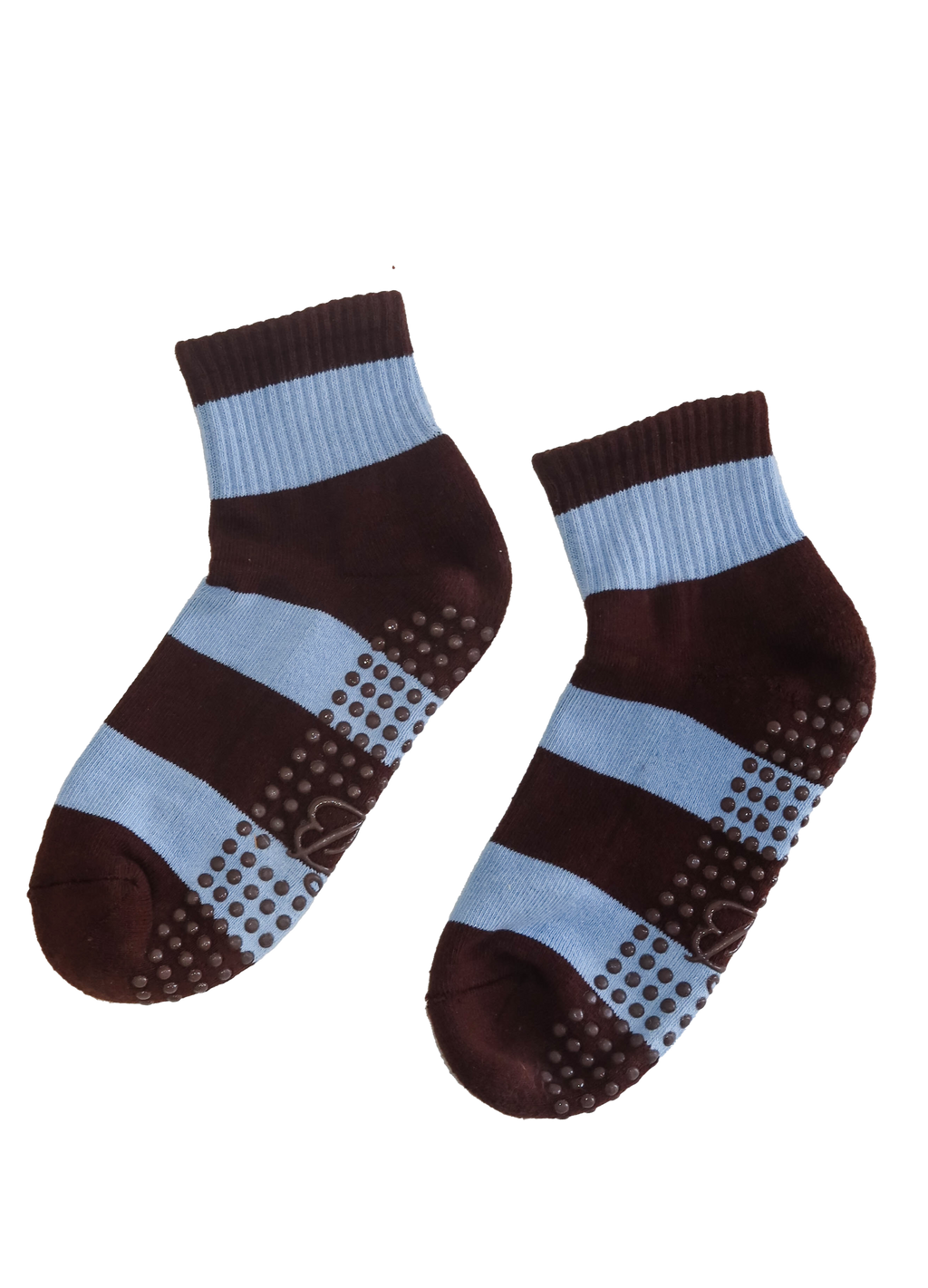 Sporty Stripe Pilates Grip Sock