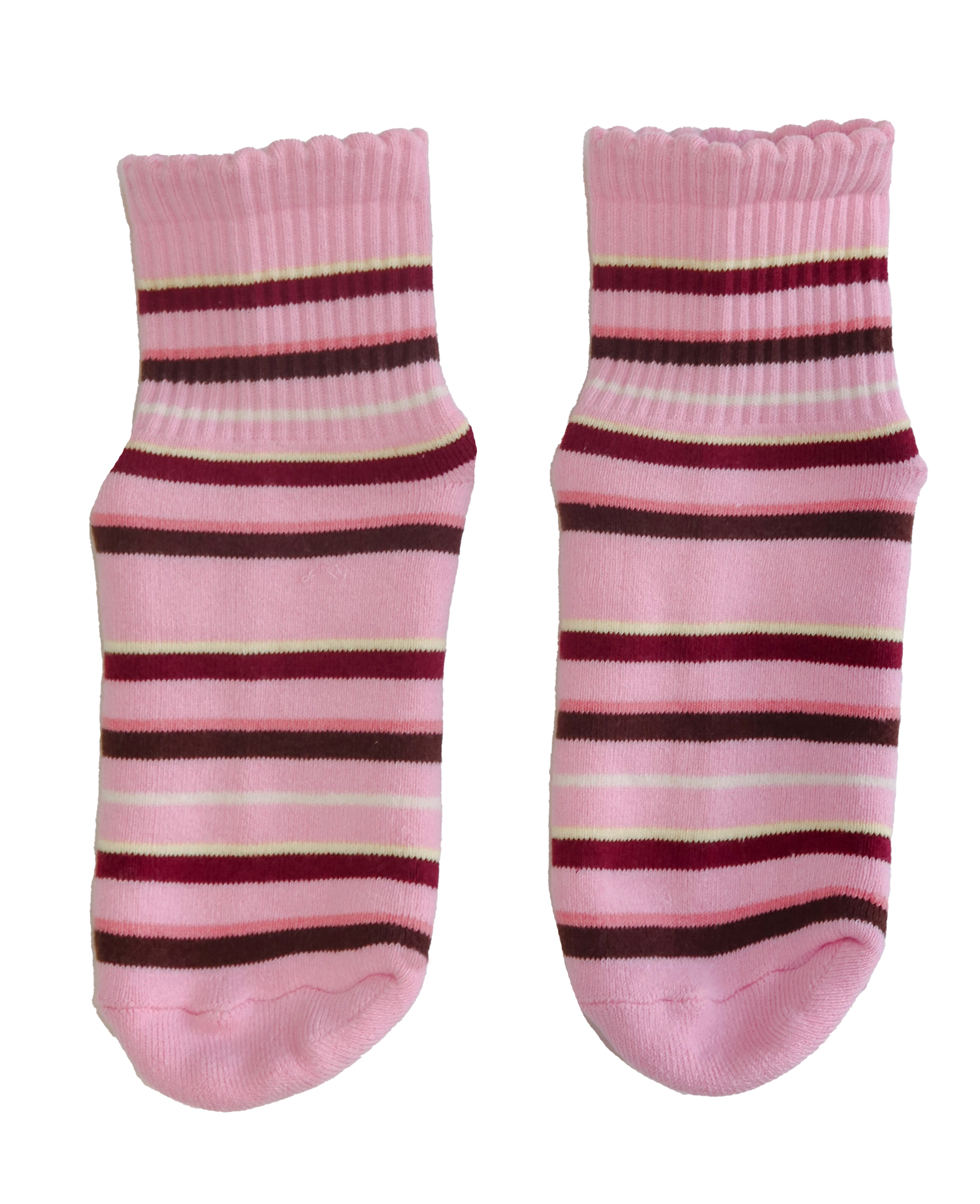 Petal Pink Stripe Socks